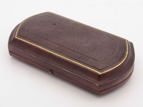 Rare Victorian Cased Silver Ladles Hallmarked Exeter 1875