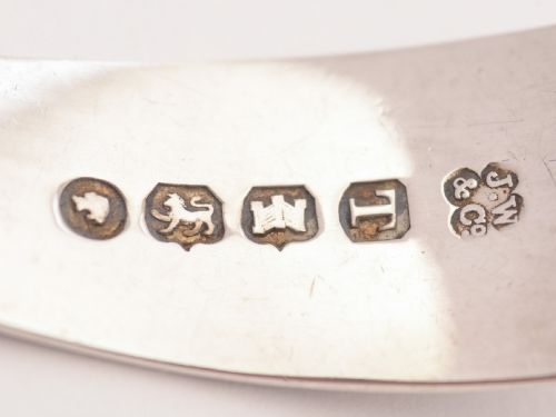 Rare Victorian Cased Silver Ladles Hallmarked Exeter 1875