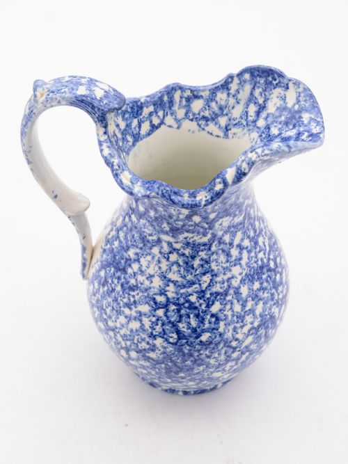 Charming Large China Pitcher/Jug Circa 1890