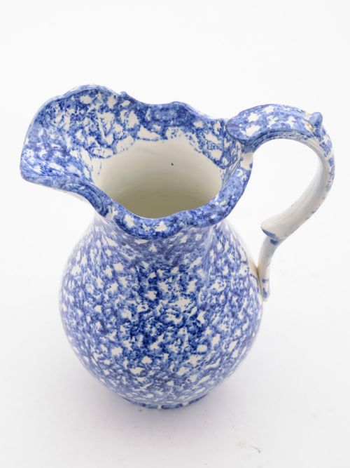 Charming Large China Pitcher/Jug Circa 1890