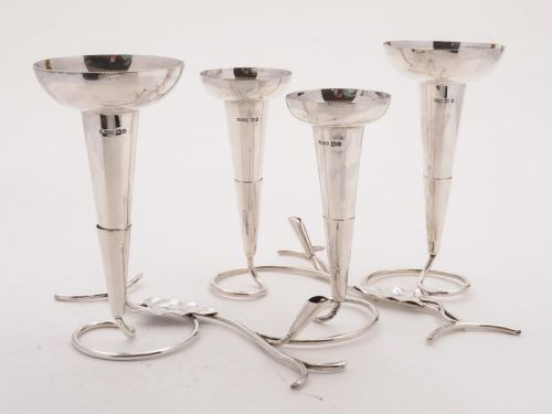 Fabulous Pair of Silver vases Sheffield 1922