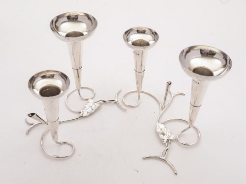 Fabulous Pair of Silver vases Sheffield 1922