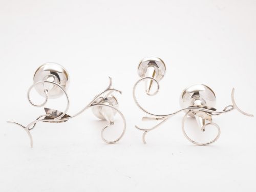 Fabulous Pair of Silver vases Sheffield 1922