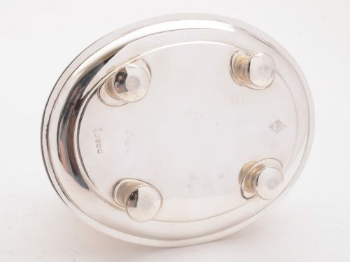 Superb Victorian Silver Plated Biscuit Box 1866