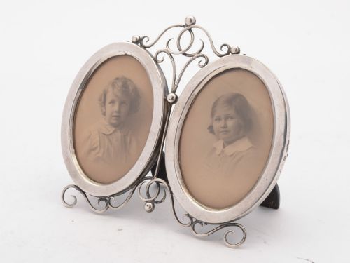 Wonderful Victorian Silver Photo Frame Birmingham 1896