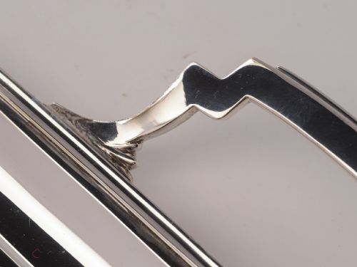 Superb Art Deco Silver Plated Tray Circa 1930