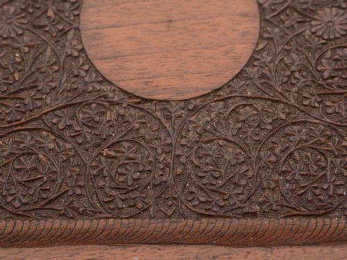 Superb Anglo-Indian Carved Jewellery Box Circa 1900