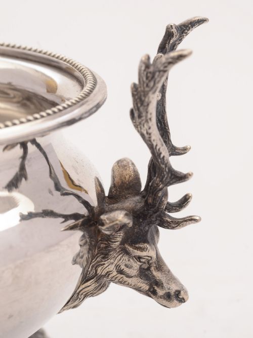 Stunning Victorian Silver Plated Stag Soup Tureen Circa 1880