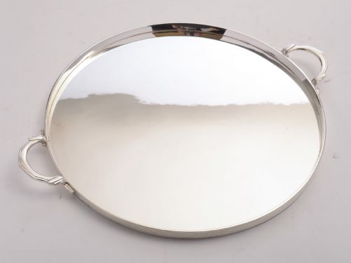 Stunning Art Deco Silver Plated Tray Circa 1930