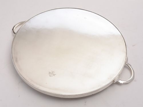 Stunning Art Deco Silver Plated Tray Circa 1930