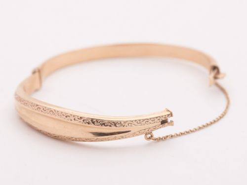 Beautiful Victorian 9K Gold Bracelet Birmingham 1899
