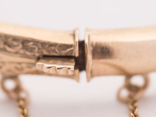 Beautiful Victorian 9K Gold Bracelet Birmingham 1899