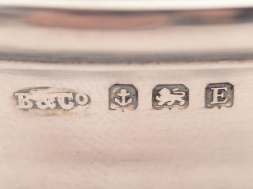 Lovely Art Deco Blue Guilloche Enamel-Topped Box 1929