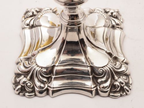 Stunning Silver Plated 4 Branch Candelabra Circa 1880