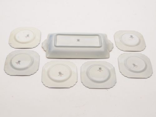 Fabulous Art Deco China Sandwich Set Circa 1930