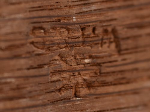 Fabulous Arts & Crafts Brass & Oak Dinner Gone 1892