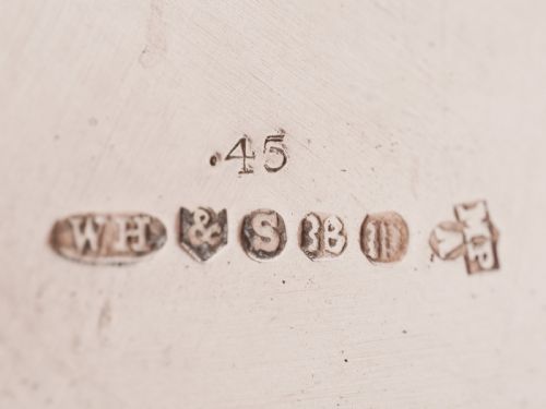 Charming Edwardian Silver Plated Grape Dish Circa 1905