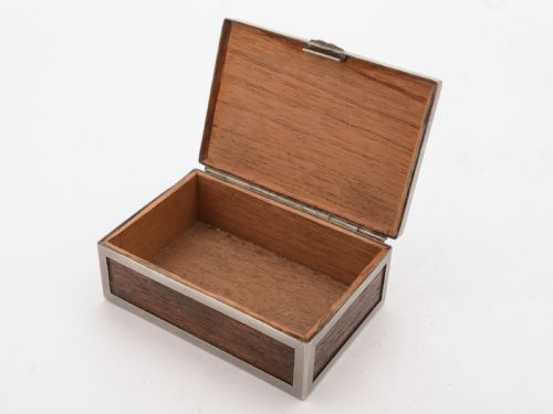 Superb Trinket Box with Hunting Scene Circa 1920