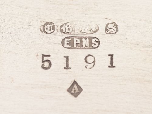 Stunning Edwardian Silver Plated Tray Circa 1905