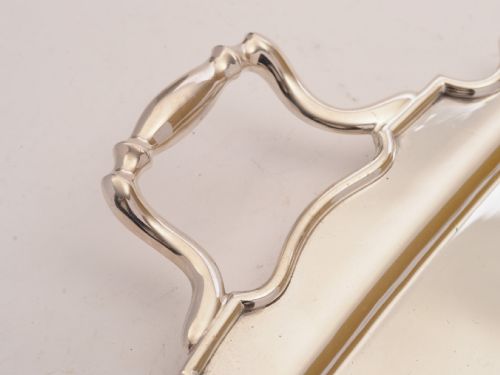 Fabulous Edwardian Large Silver Plated Tray Circa 1905