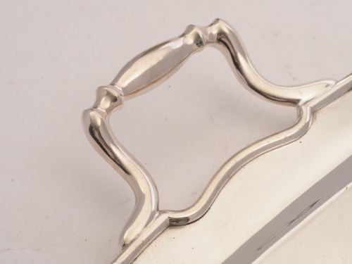 Fabulous Edwardian Large Silver Plated Tray Circa 1905