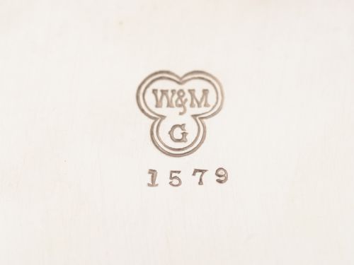 Charming Art Deco Silver Plated Salver Circa 1930