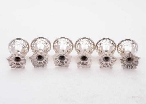 Nice Set of 6 Victorian Egg Cups Circa 1880