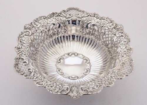 Stunning Edwardian Silver Plated Bowl Circa 1905