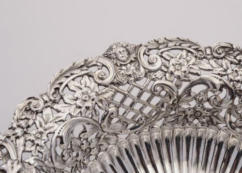 Stunning Edwardian Silver Plated Bowl Circa 1905