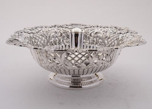 Stunning Edwardian Silver Plated Bowl Circa 1905