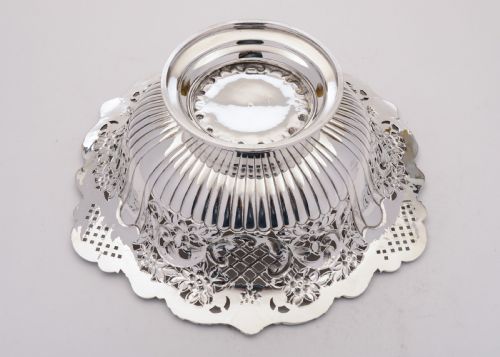 Stunning Edwardian Silver Plated Bowl Circa 1905