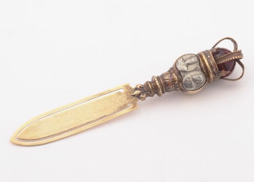 Nice Edward VII Coronation Bookmark 1901