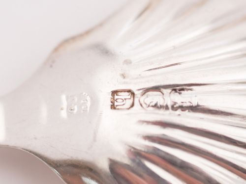 Nice Edwardian Silver Caddy Spoon London 1903