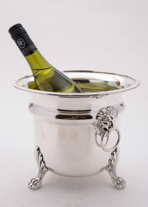 Good Edwardian Silver Plated Champagne Bucket Circa 1905