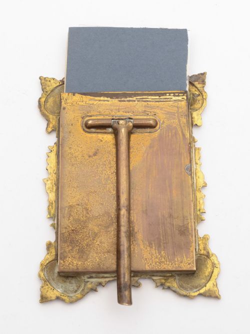 Charming Edwardian Cast Brass Photo Frame Circa 1905