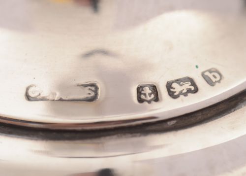 Lovely Pair of Edwardian Silver Posey Vases Birmingham 1901