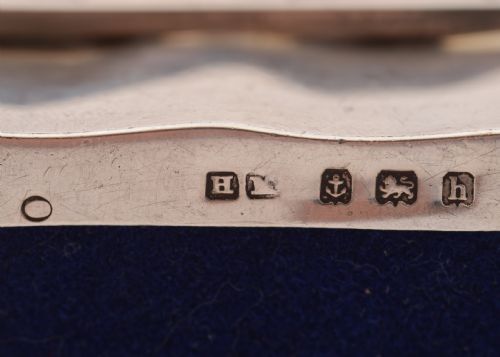 Charming Edwardian Silver Trinket Box Birmingham 1907