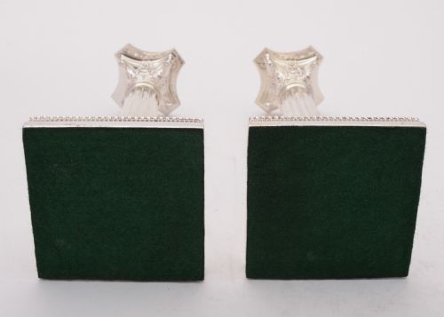 Good Pair of Edwardian Silver Plated Candlesticks Circa 1905