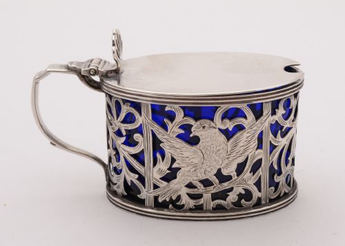 Nice Silver Mustard Pot London 1922