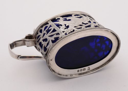 Nice Silver Mustard Pot London 1922