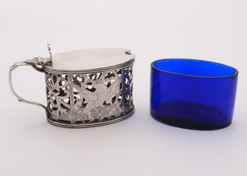 Nice Silver Mustard Pot London 1922