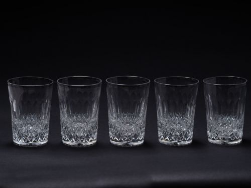 Set of 5 Edwardian Tumblers Circa 1905