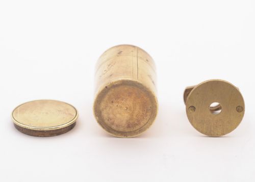 Unusual Victorian Pocket Microscope Circa 1890