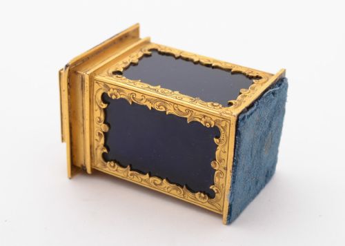 Fabulous Victorian Gilt Brass Vesta Box Circa 1880