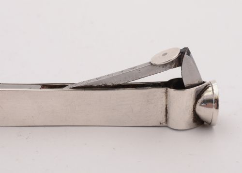 Superb Art Deco Silver Cigar Cutter London 1938