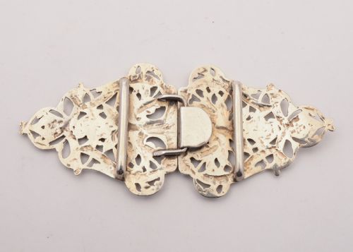 Fabulous Silver Nurses Buckle Birmingham 1893