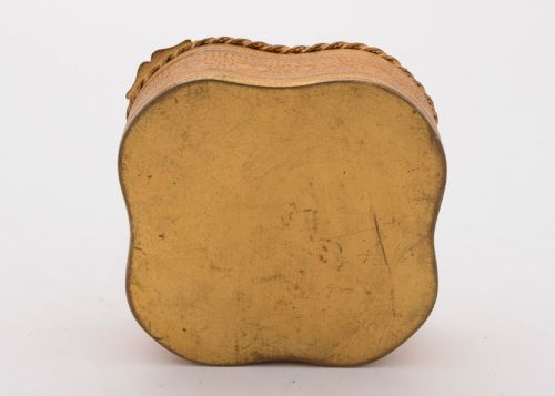 Beautiful French Brass Gilt Jewellery Box Circa 1900