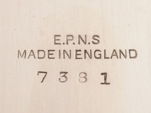 Good Art Deco Silver Plated Salver Circa 1930