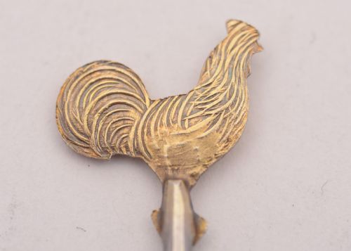 Nice Boxed Set of 6 Sterling Silver Cocktail Sticks Circa 1930