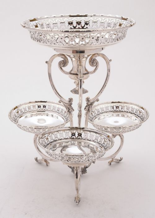 Gorgeous Edwardian Silver Plated Centrepiece Circa 1905